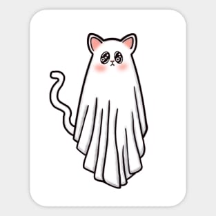 Ghost Cat Sticker